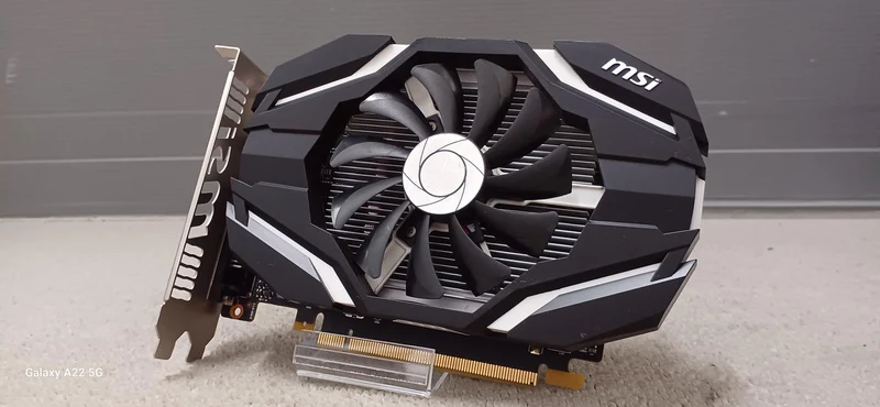 Carte graphique MSI : GTX 1050TI 4G OC