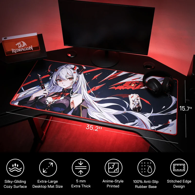 EISA P047 Waifu Gaming Mouse Pad/Desk Mat