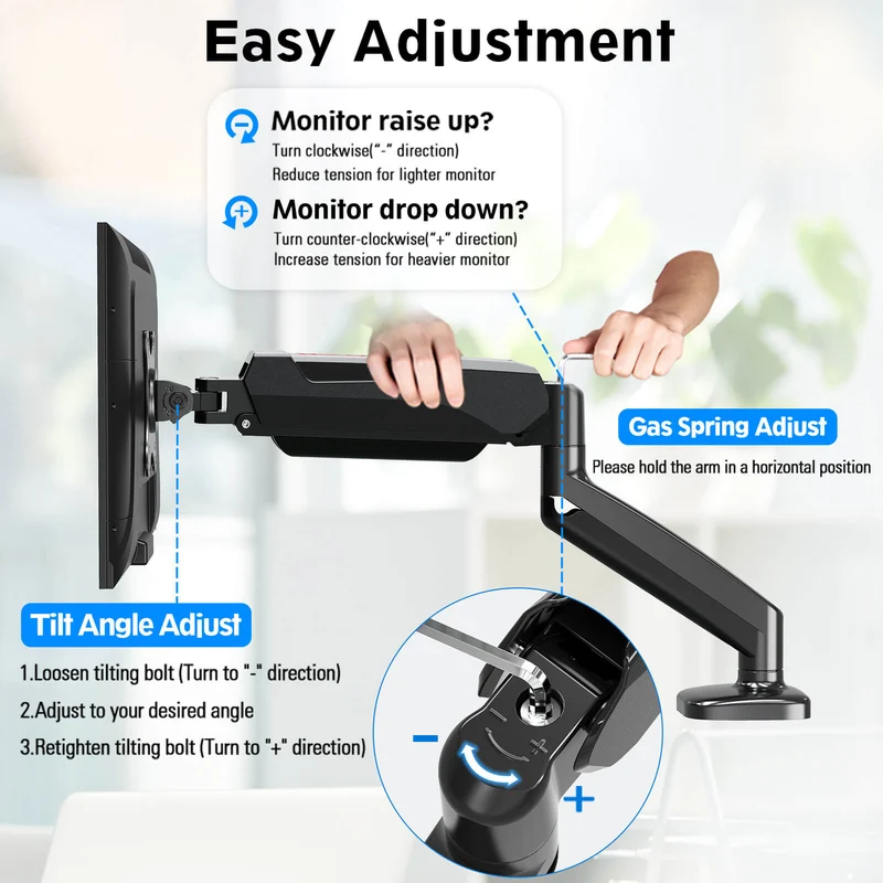 GMK914/GMK915 Monitor Mount Stand