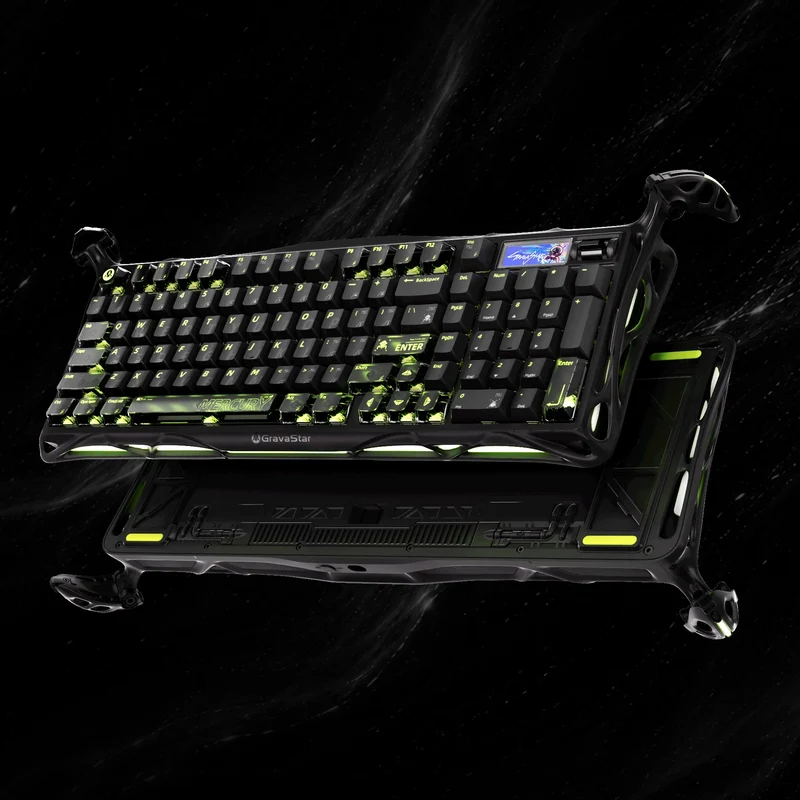 GravaStar Mercury K98 Pro Phantom Black Wireless (2026)