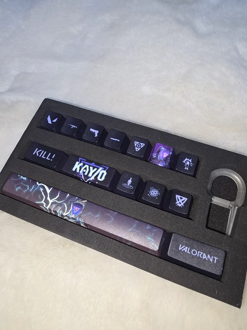 Valorant KAY/O Keycaps Set