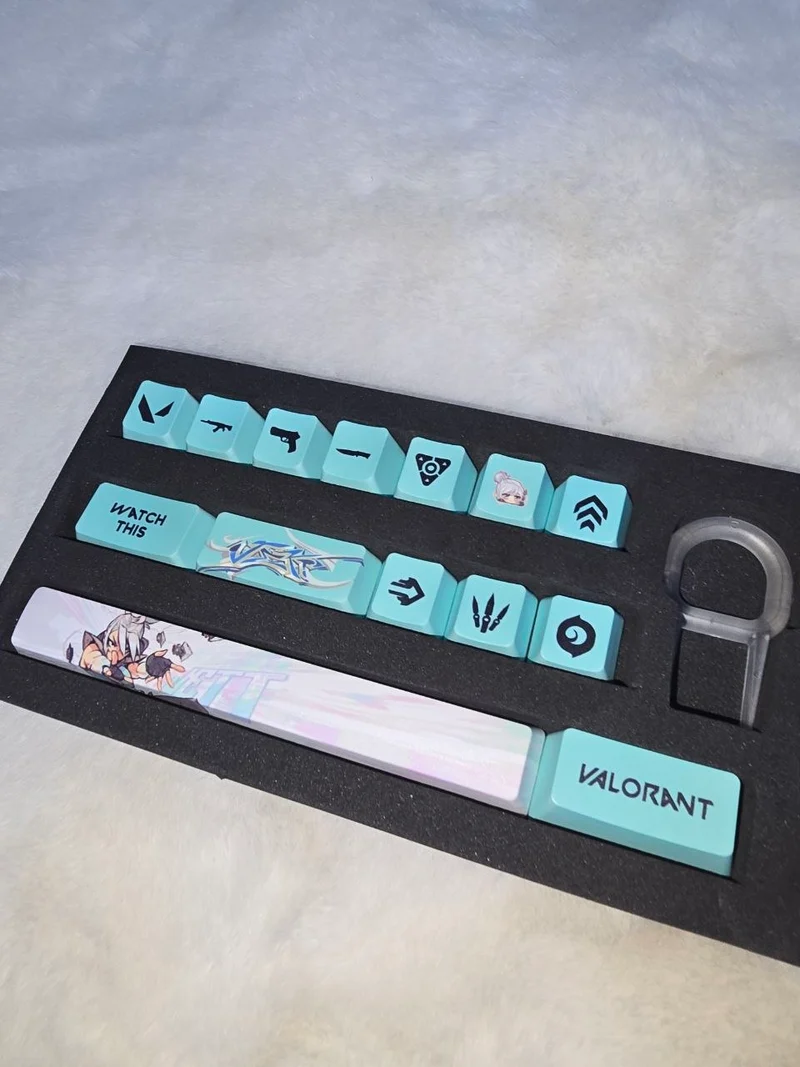Valorant Jett Keycaps Set V2