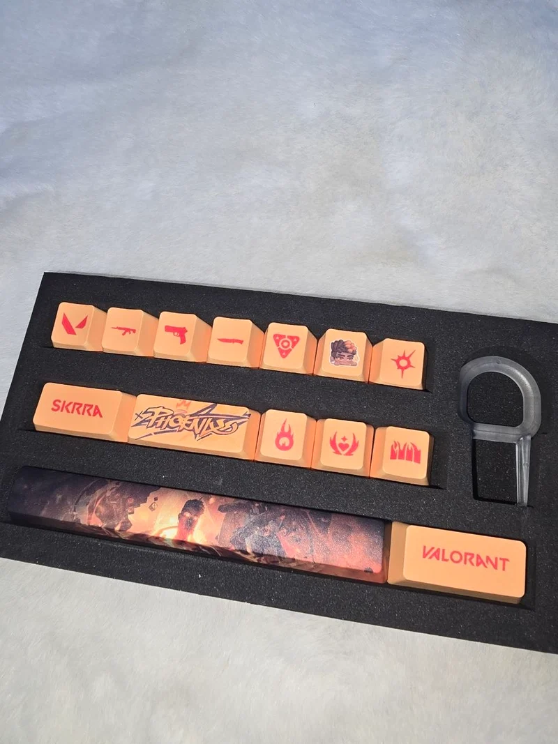Valorant Phoenix Keycaps Set V2