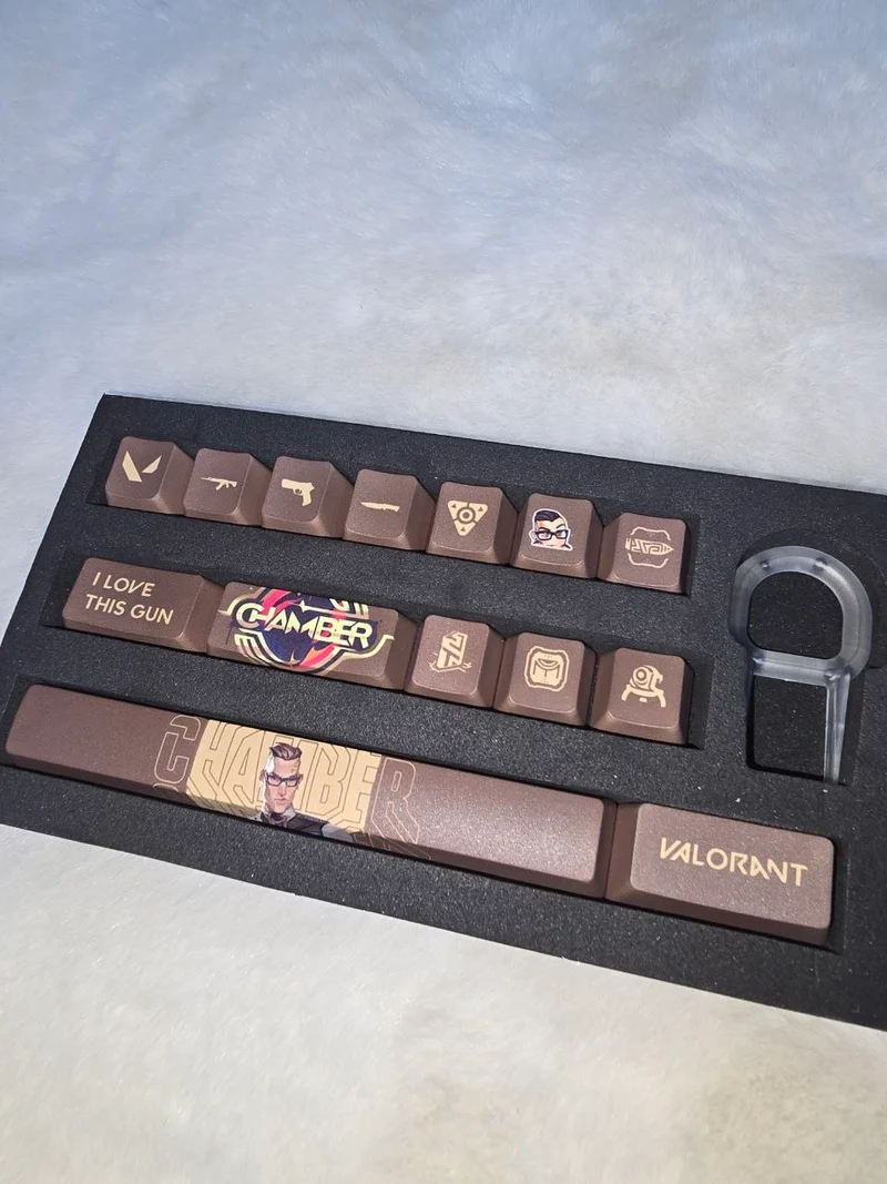 Valorant Chamber Keycaps Set V2