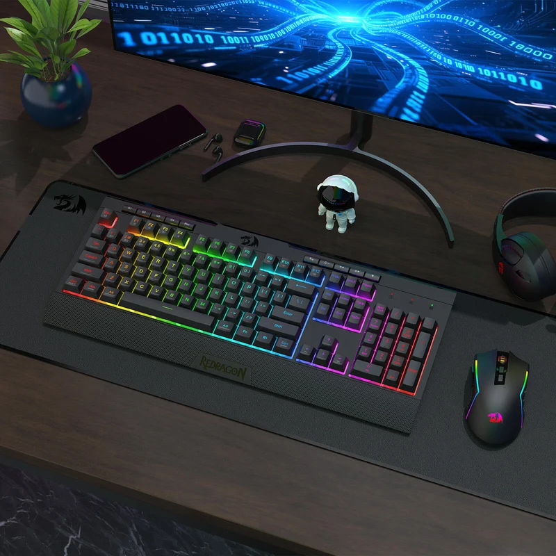 S151 PRO Membrane Gaming Keyboard & Mouse Wireless Combo