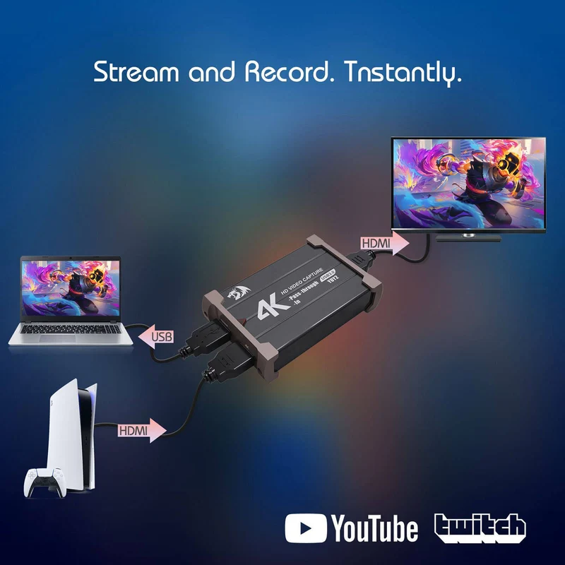 FLASH VC321 4K Video Capture Card