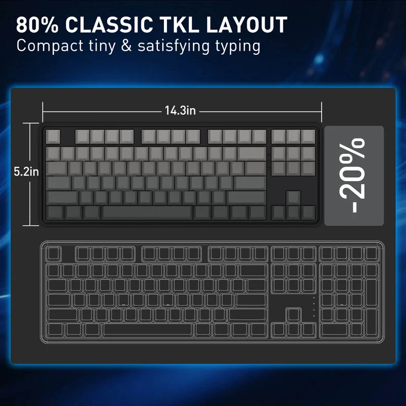 STAR BLADE K707 HE Rapid Trigger Gaming Keyboard