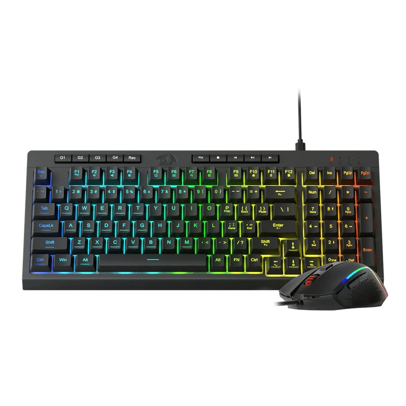 RYLO S141 Membrane Gaming Keyboard & Mouse Wired Combo
