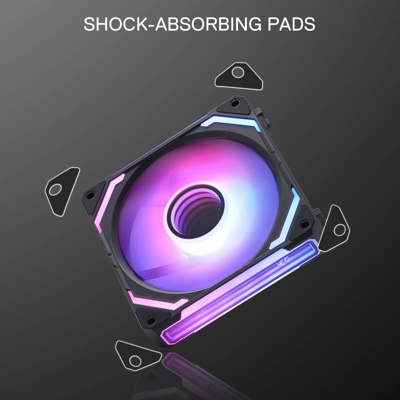 (Open-box) GCF012 Standard 120mm ARGB PC Case Fan