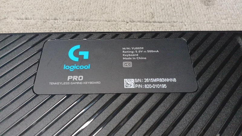 Clavier de jeu LOGICOOL YU0039