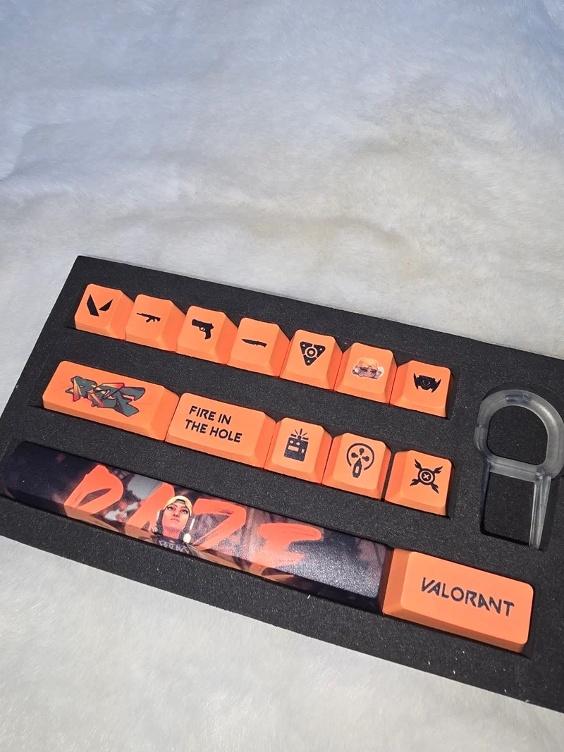 Valorant Raze Keycaps Set