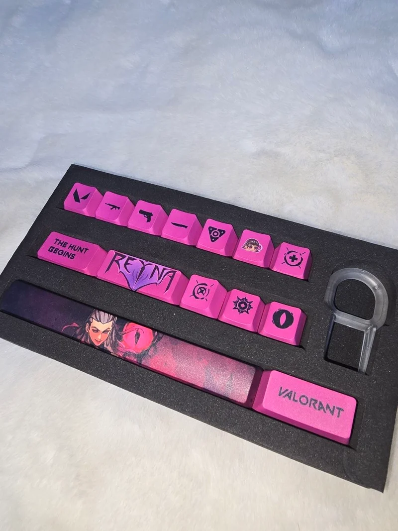 Valorant Reyna Keycaps Set V2