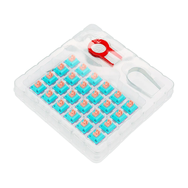 (Open-box) BULLET-R A113 Mechanical Switch (24 pcs Switches, Red Equivalent)