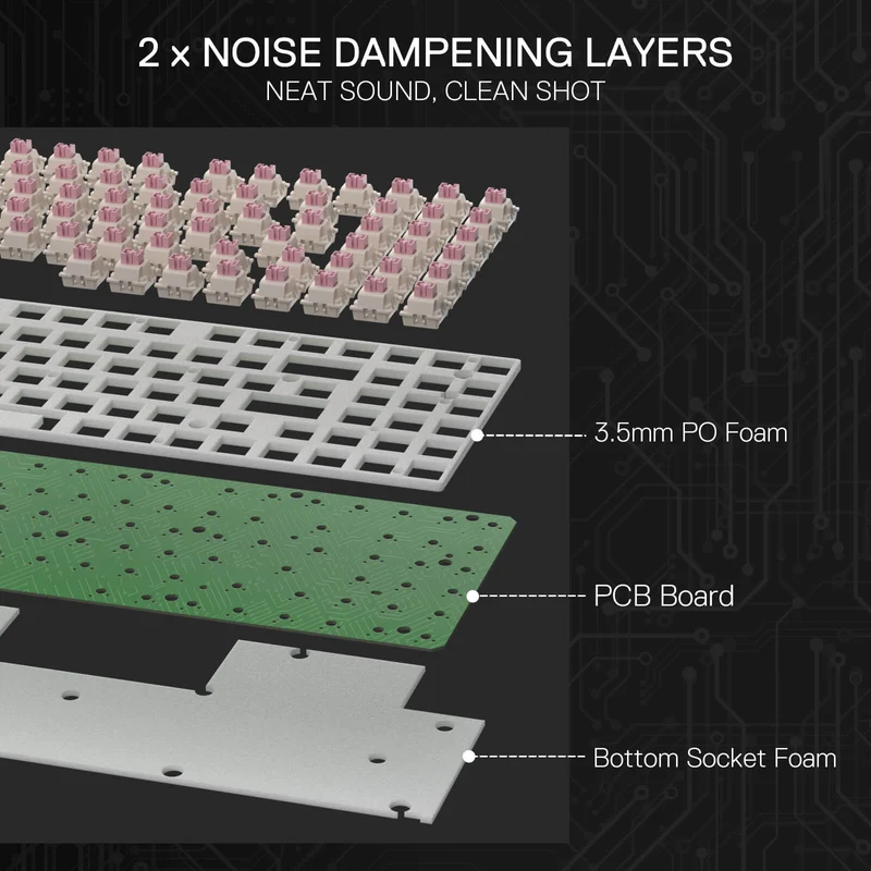 NEPHRITE K736 PRO (Magnetic Hall Effect Keyboard)