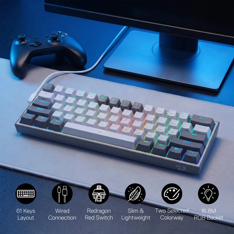 CB201 Gaming Keyboard & Mouse Wired Combo