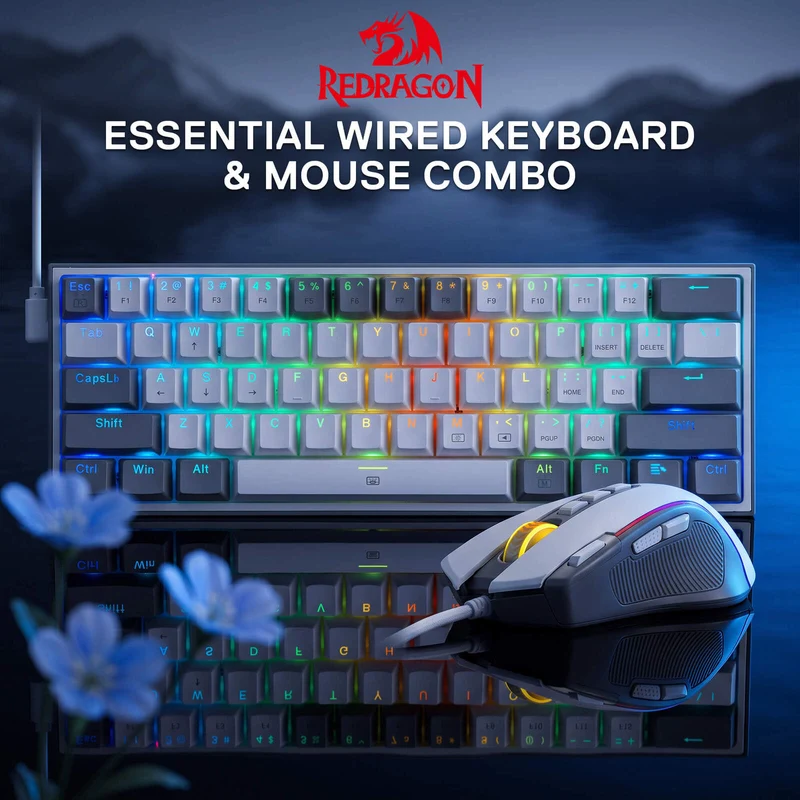 CB201 Gaming Keyboard & Mouse Wired Combo