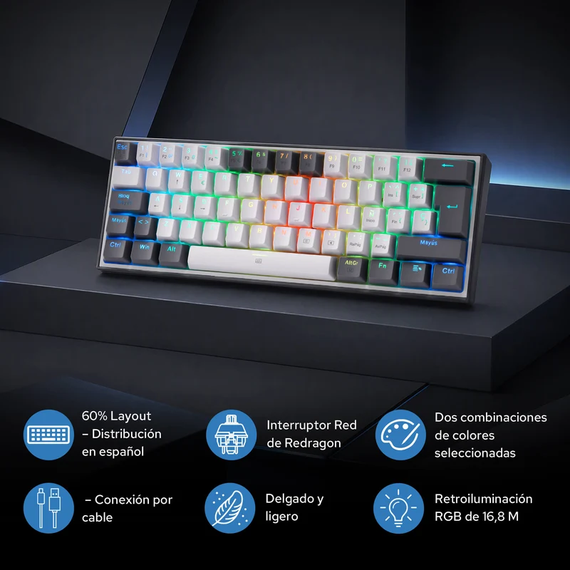 CB201 Gaming Keyboard & Mouse Wired Combo