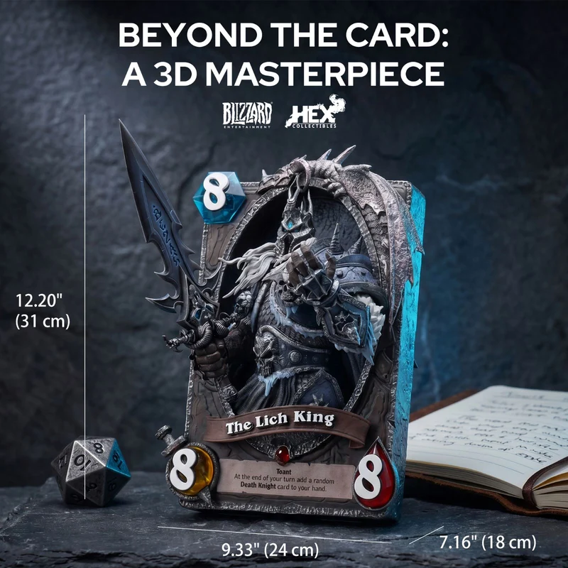 Hearthstone Lich King Card Display Frame