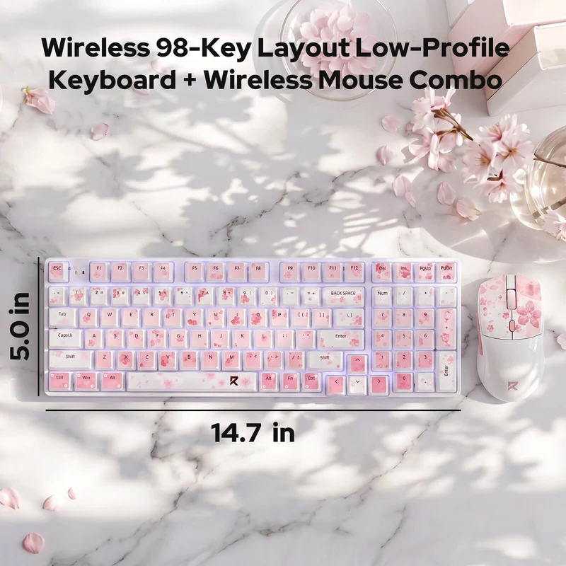 BS7552 Wireless Keyboard and Mouse Combo