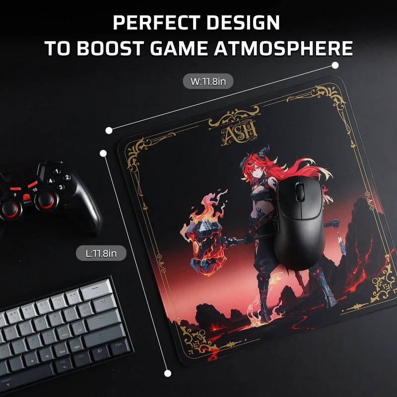 Drake Oath Glass Mouse Pad