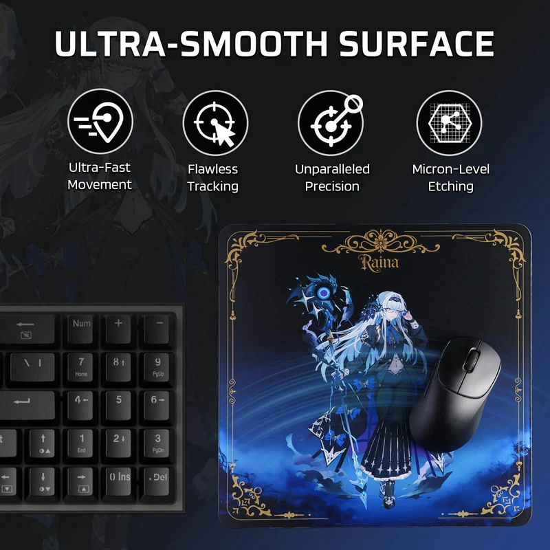 Drake Oath Glass Mouse Pad