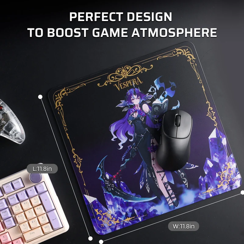 Drake Oath Glass Mouse Pad