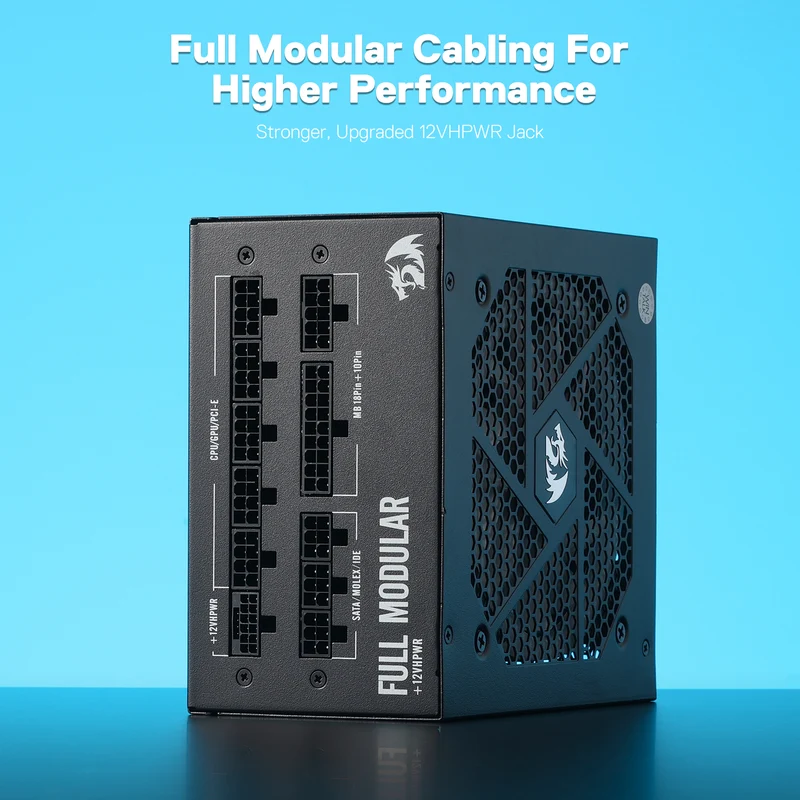 (Open-box) 80 Plus® Gold Certified Fully Modular RGB PSU, Black