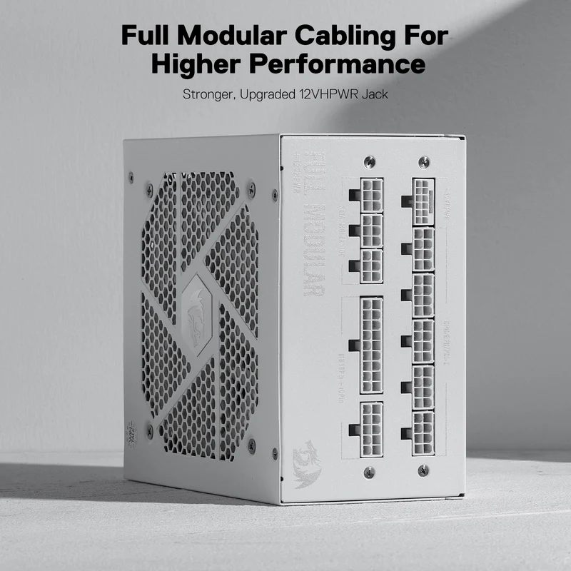 80 Plus® Gold Certified Fully Modular RGB PSU (Black & White)