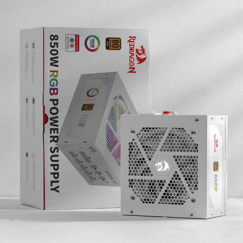 80 Plus® Gold Certified Fully Modular RGB PSU (Black & White)