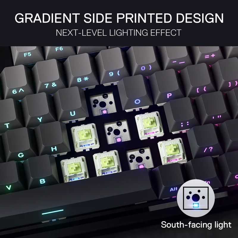 UCAL K673 PRO (Side Printed PBT Keycaps)