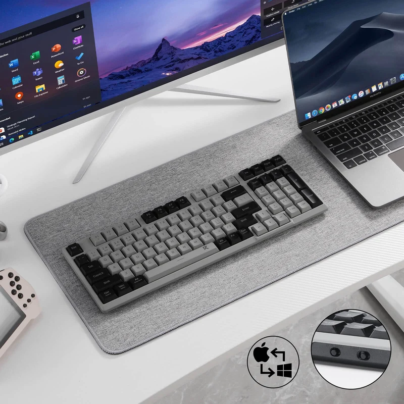 (Open-box) BK7114 Scissor Low-Profile Slim Wireless Keyboard