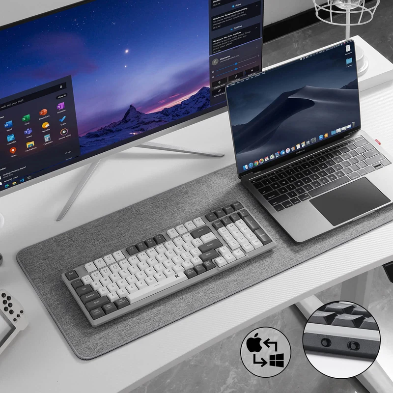 (Open-box) BK7114 Scissor Low-Profile Slim Wireless Keyboard