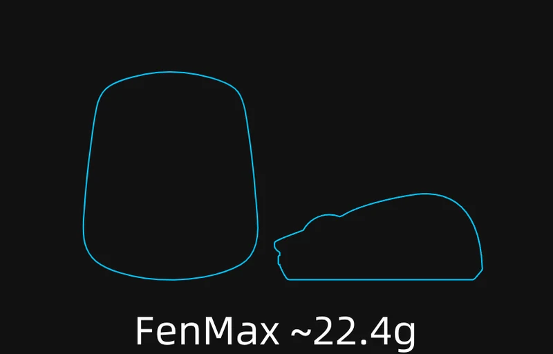 G-Wolves Fenrir Max 8K Wireless Gaming Mouse ~22.4g