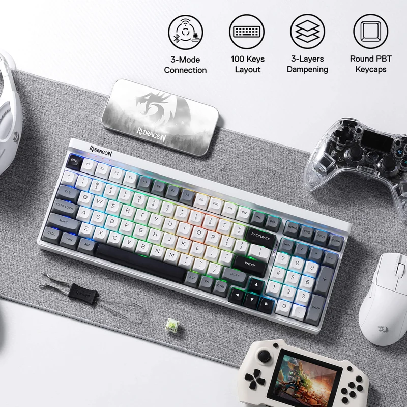 GAREN K656 PRO (MoonDust Gray)