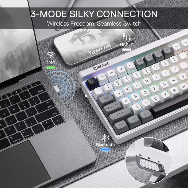 GAREN K656 PRO (MoonDust Gray)