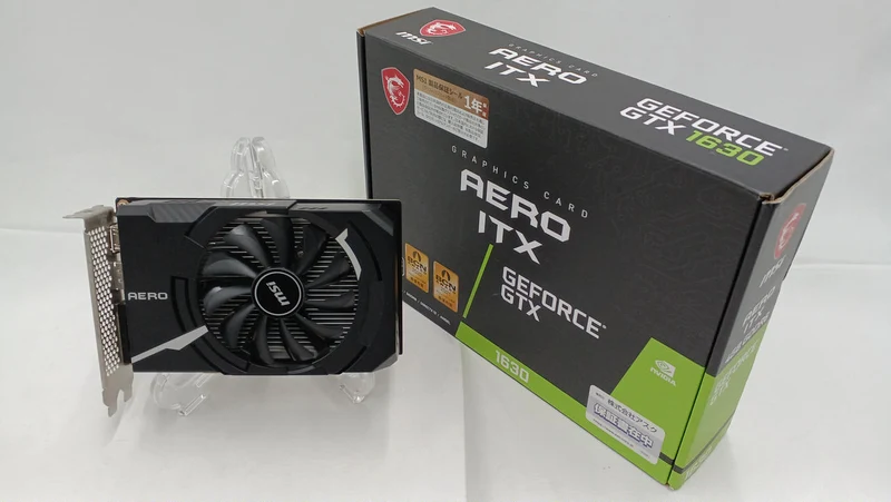 Carte graphique MSI : GEFORCE GTX 1630 AERO 4G OC