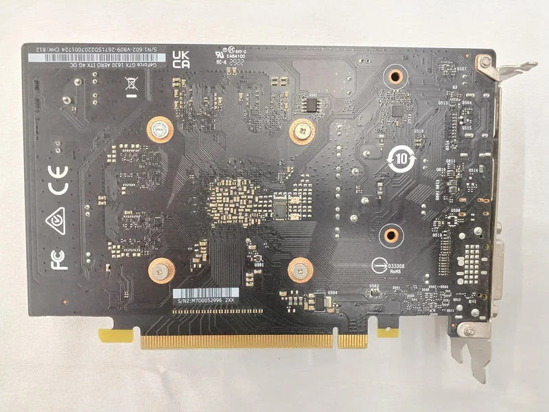 Carte graphique MSI : GEFORCE GTX 1630 AERO 4G OC