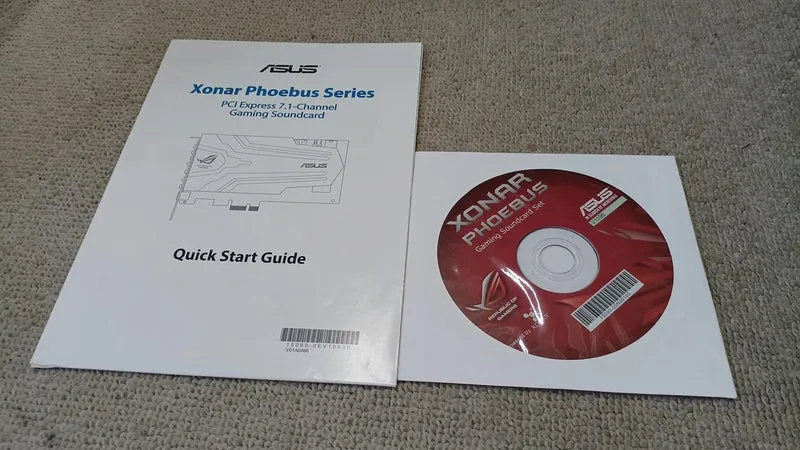 Carte son ASUS : XONAR PHOEBUS
