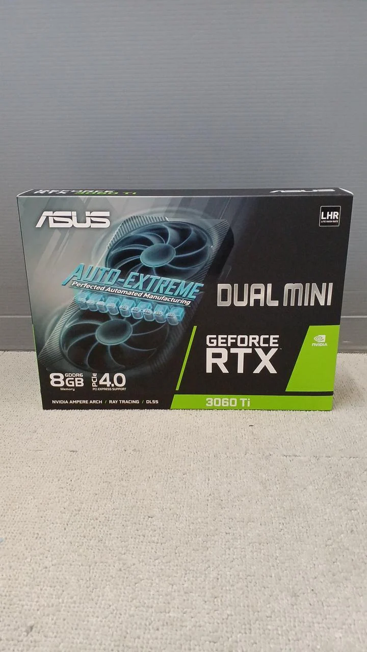 Carte graphique ASUS DUAL-RTX3060TI-8G-MINI-V2