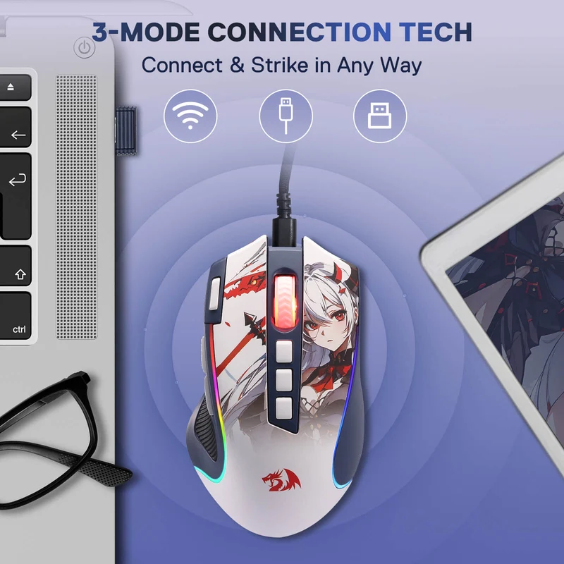 PREDATOR M612 PRO Anime Gaming Mouse