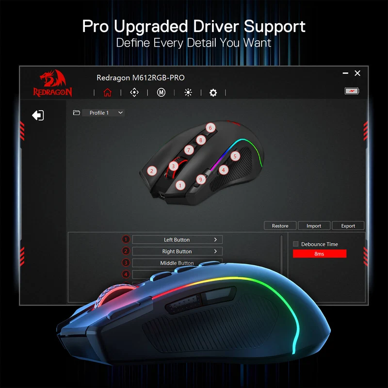 (Open-box) PREDATOR M612 PRO