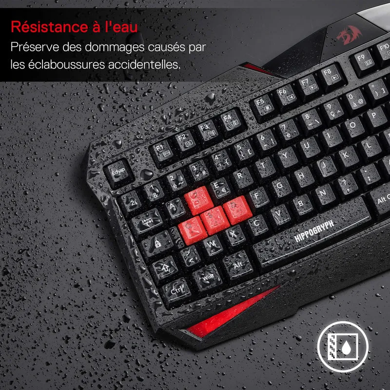 HIPPOGRYPH K301 Clavier De Jeu À Membrane Filiaire