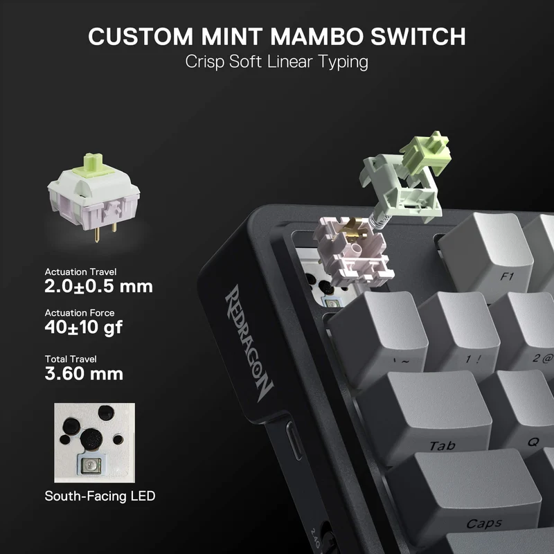 ANTONIUM K743 PRO (Side Printed PBT Keycaps)