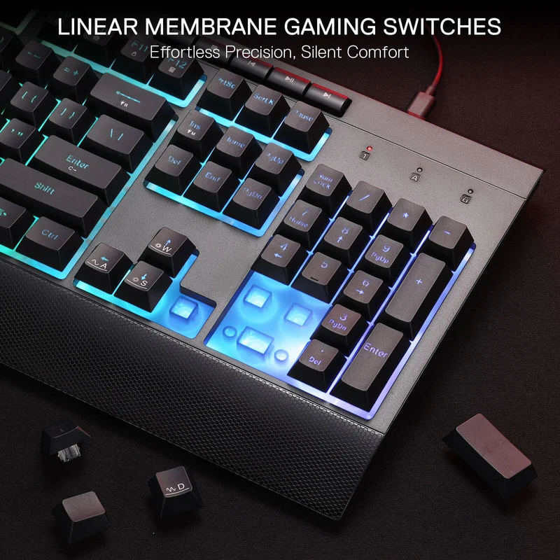S151 Membrane Gaming Keyboard & Mouse Wired Combo