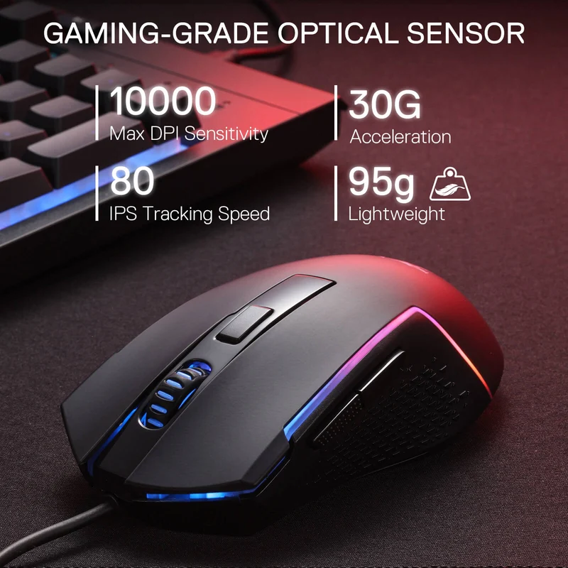 S151 Membrane Gaming Keyboard & Mouse Wired Combo