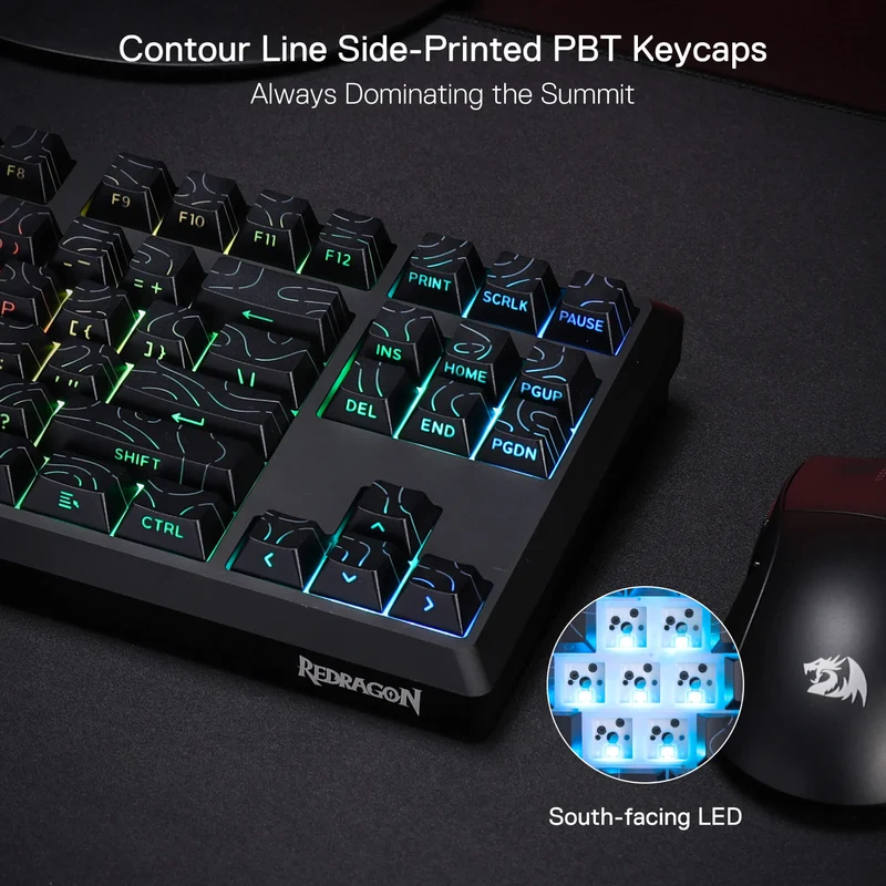 URANUS K737 PRO (Side Printed PBT Keycaps)