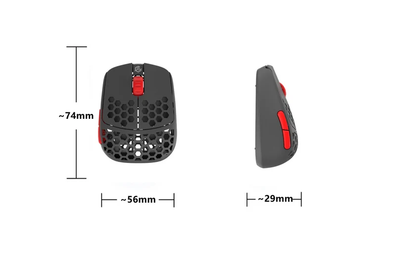 G-Wolves HSK Pro v2.0 8K Wireless Gaming Mouse ~26.8g