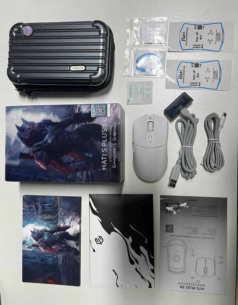 G-Wolves HTS Plus 8K Wireless Gaming Mouse ~46g