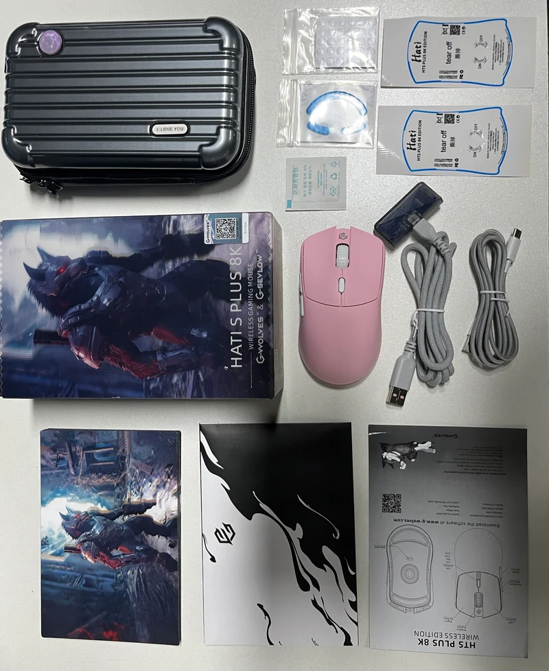 G-Wolves HTS Plus 8K Wireless Gaming Mouse ~46g