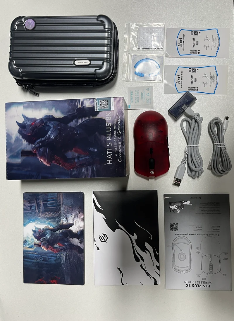 G-Wolves HTS Plus 8K Wireless Gaming Mouse ~46g